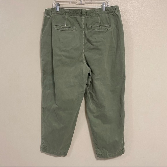Boden Jeans Women’s Size 14R Sage Green Barrel Style pants - Picture 6 of 15